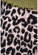 Pantaloni Dama Only Onlbella Nightwear Silver Lining/Animal Print